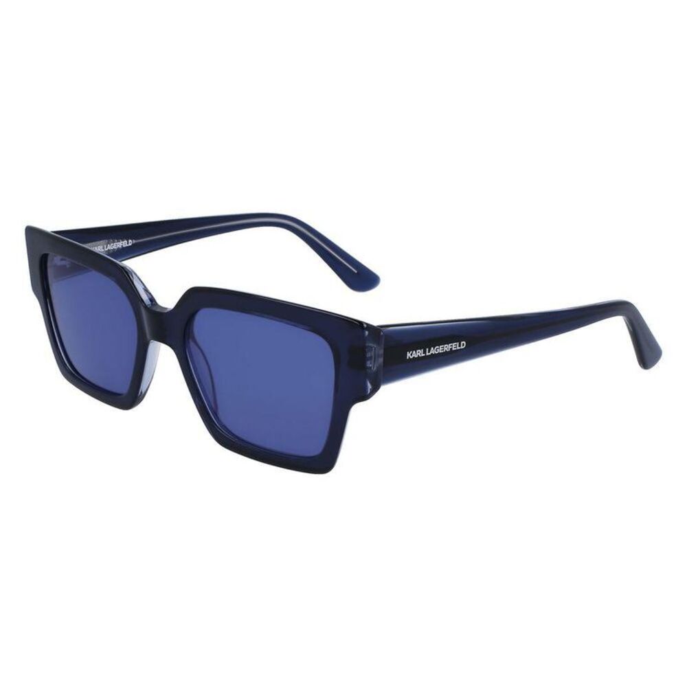 Karl Lagerfeld Acetate Designer Sunglasses Men Blue